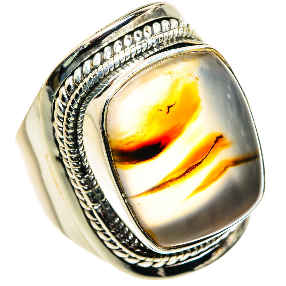 Montana Agate Rings handcrafted by Ana Silver Co - RING79968