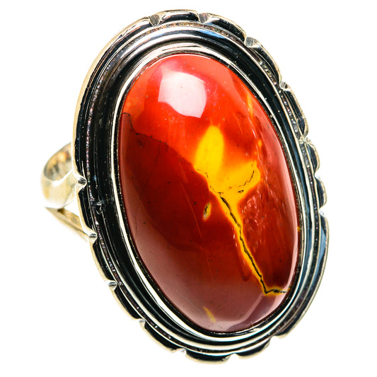Mookaite Rings handcrafted by Ana Silver Co - RING79970
