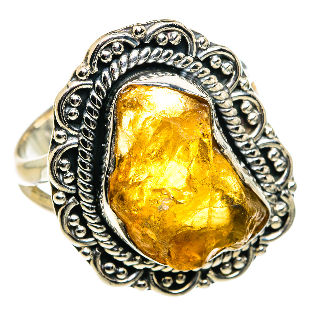 Citrine Rings handcrafted by Ana Silver Co - RING79988