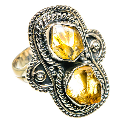 Citrine Rings handcrafted by Ana Silver Co - RING79989
