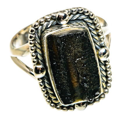 Black Tourmaline Rings handcrafted by Ana Silver Co - RING79998