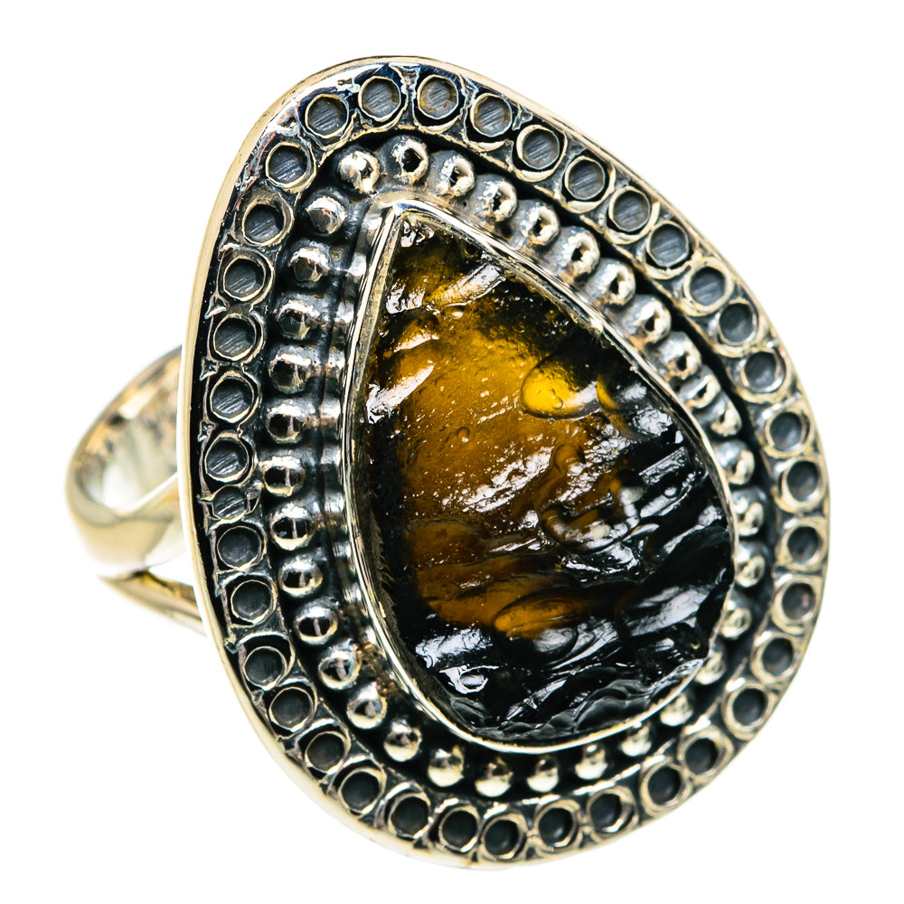 Black Tourmaline Rings handcrafted by Ana Silver Co - RING79999