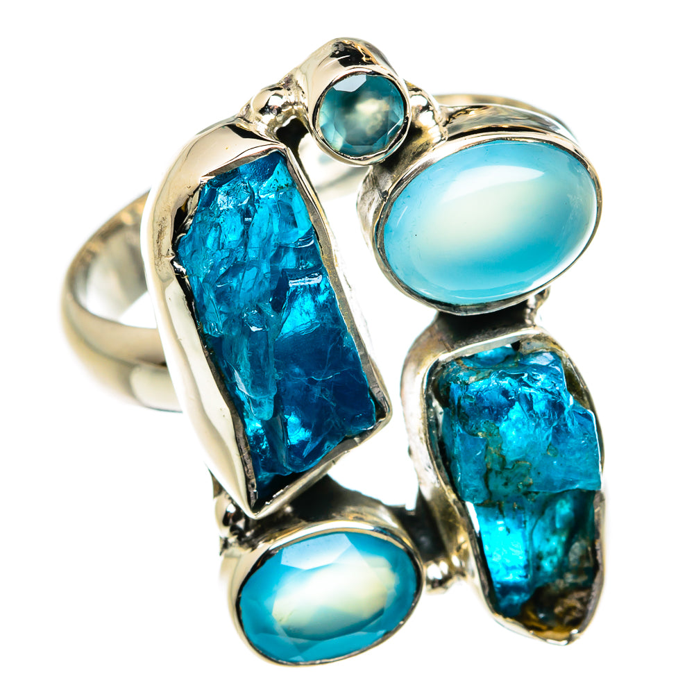 Apatite Rings handcrafted by Ana Silver Co - RING80014