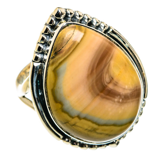Willow Creek Jasper Rings handcrafted by Ana Silver Co - RING80021