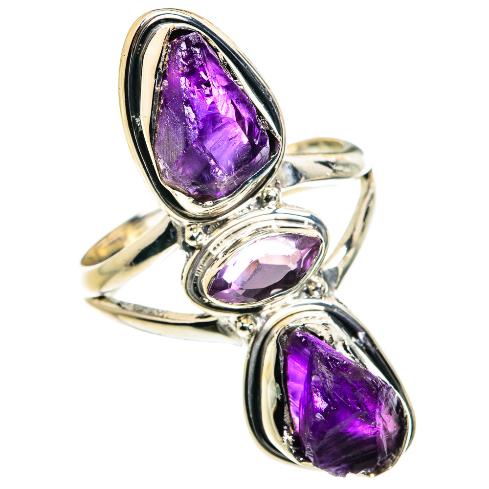 Amethyst Rings handcrafted by Ana Silver Co - RING80031