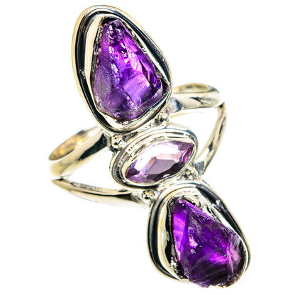 Amethyst Rings handcrafted by Ana Silver Co - RING80031