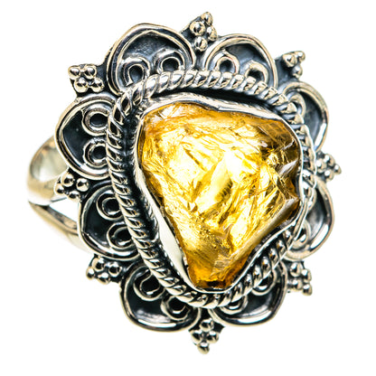 Citrine Rings handcrafted by Ana Silver Co - RING80056
