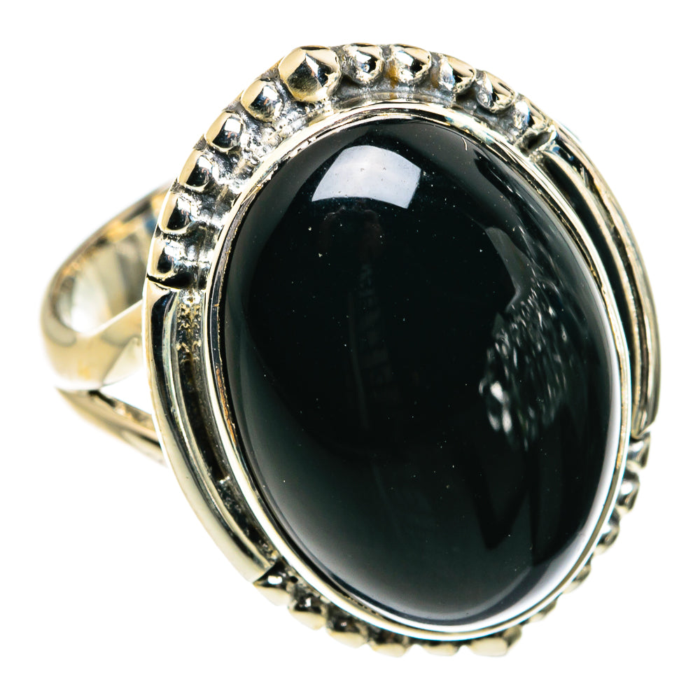 Black Onyx Rings handcrafted by Ana Silver Co - RING80064