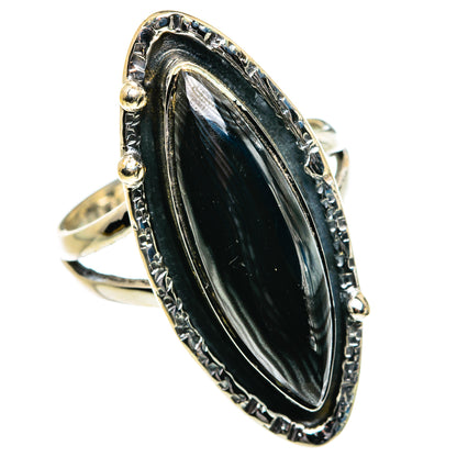 Psilomelane Rings handcrafted by Ana Silver Co - RING80066