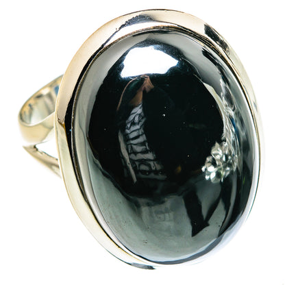 Hematite Rings handcrafted by Ana Silver Co - RING80072