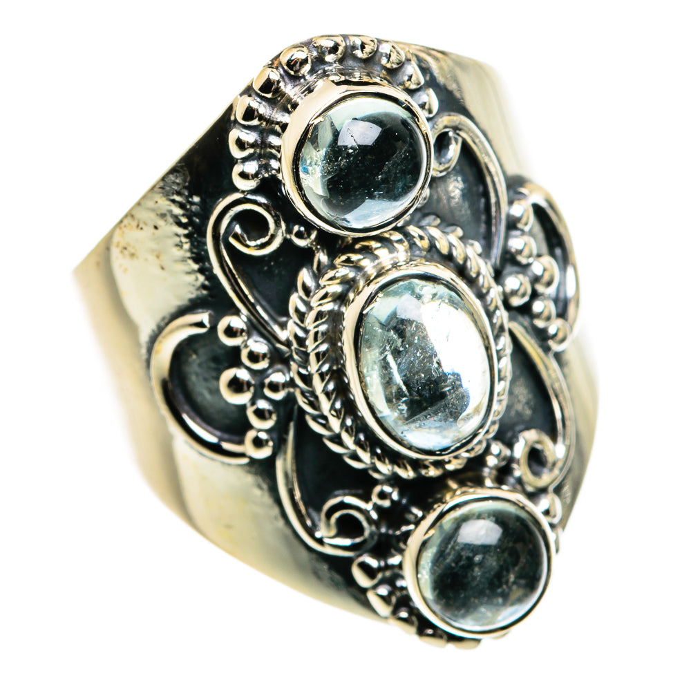 White Quartz Rings handcrafted by Ana Silver Co - RING80075