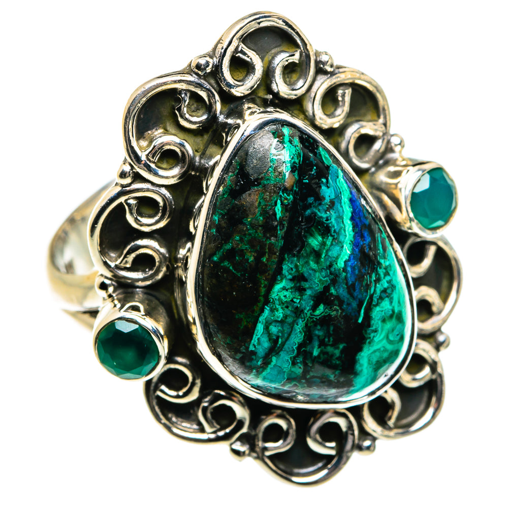 Shattuckite Rings handcrafted by Ana Silver Co - RING80084
