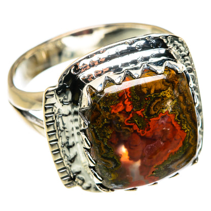 Moroccan Agate Rings handcrafted by Ana Silver Co - RING80088