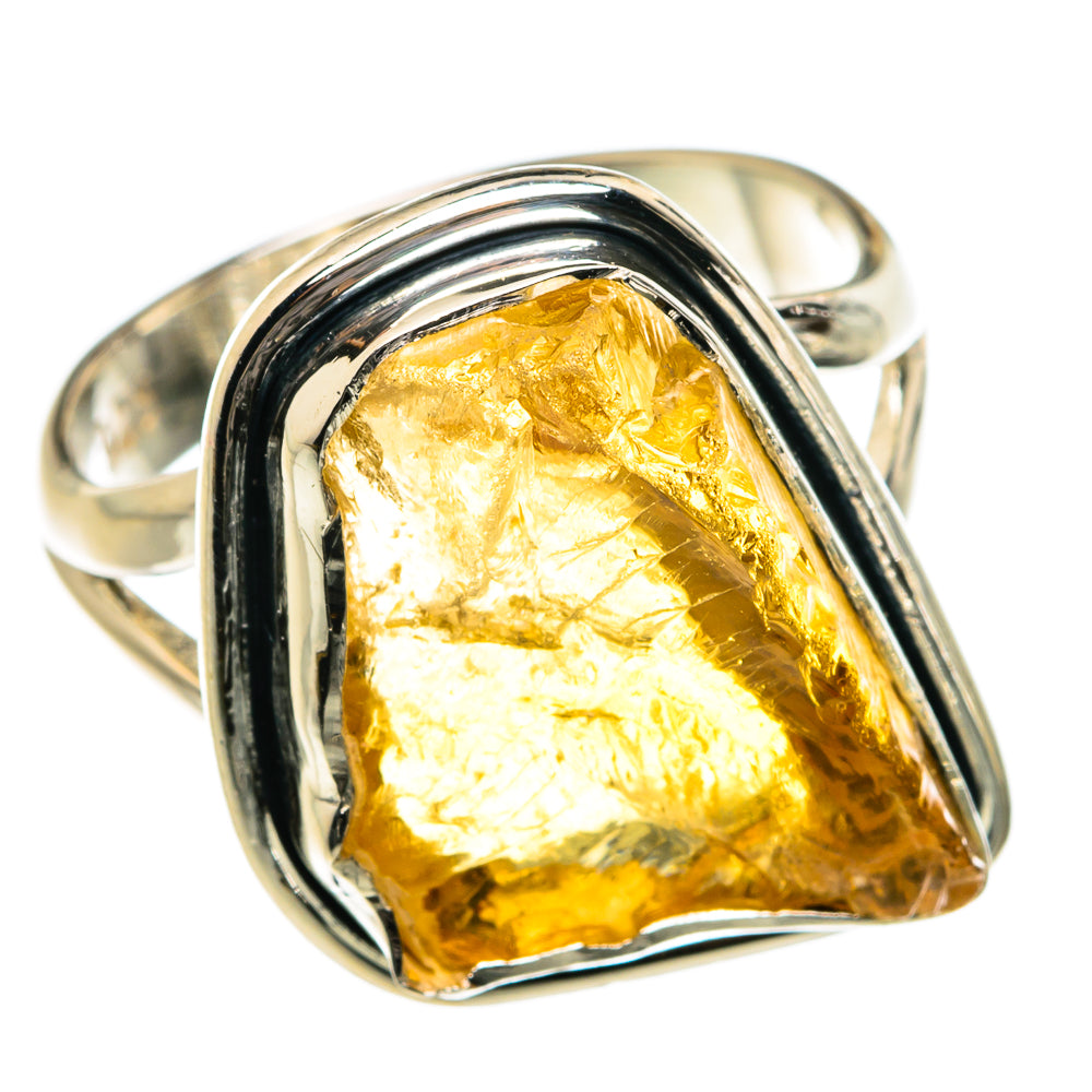 Citrine Rings handcrafted by Ana Silver Co - RING80125