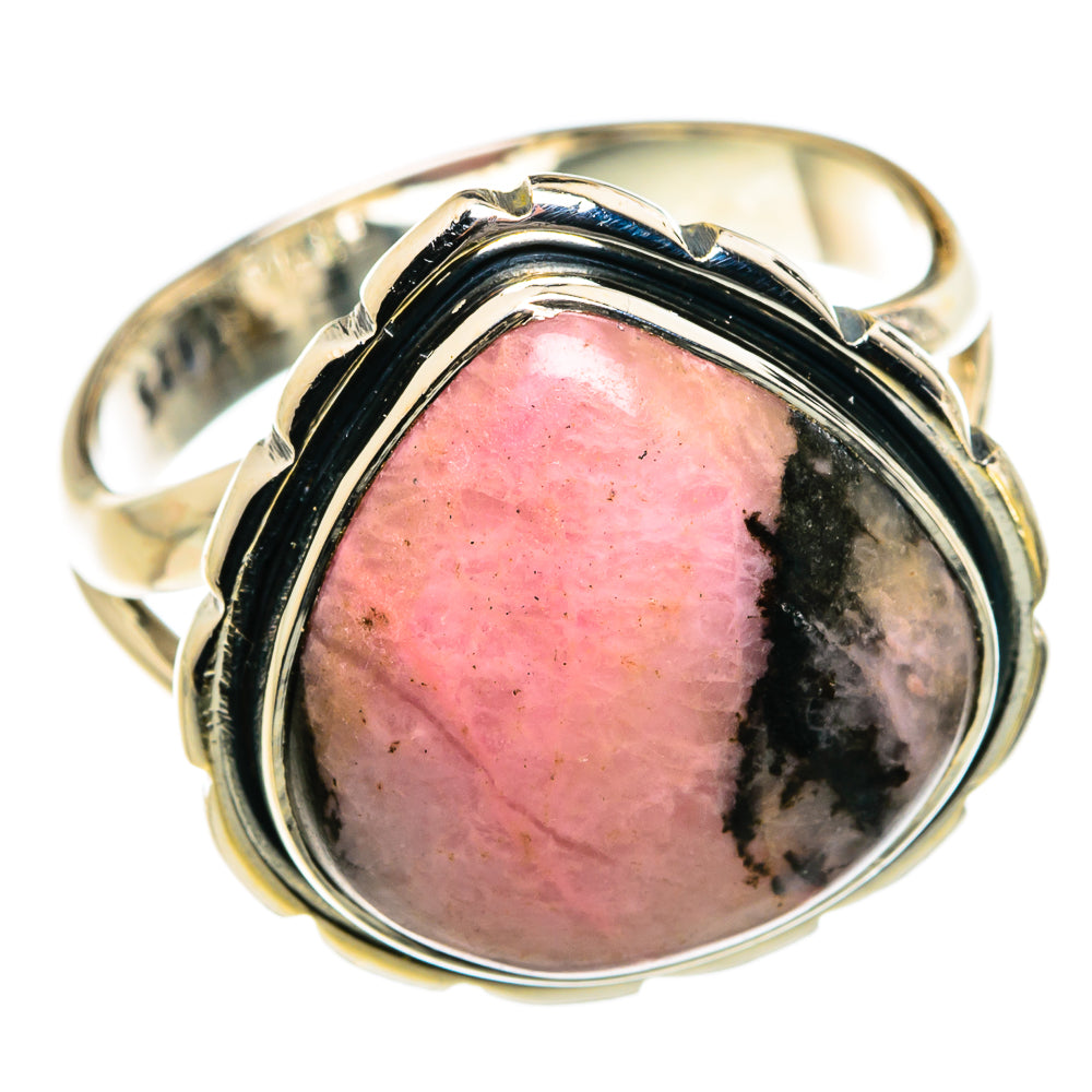Rhodonite Rings handcrafted by Ana Silver Co - RING80126
