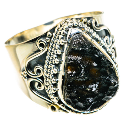 Tektite Rings handcrafted by Ana Silver Co - RING80132