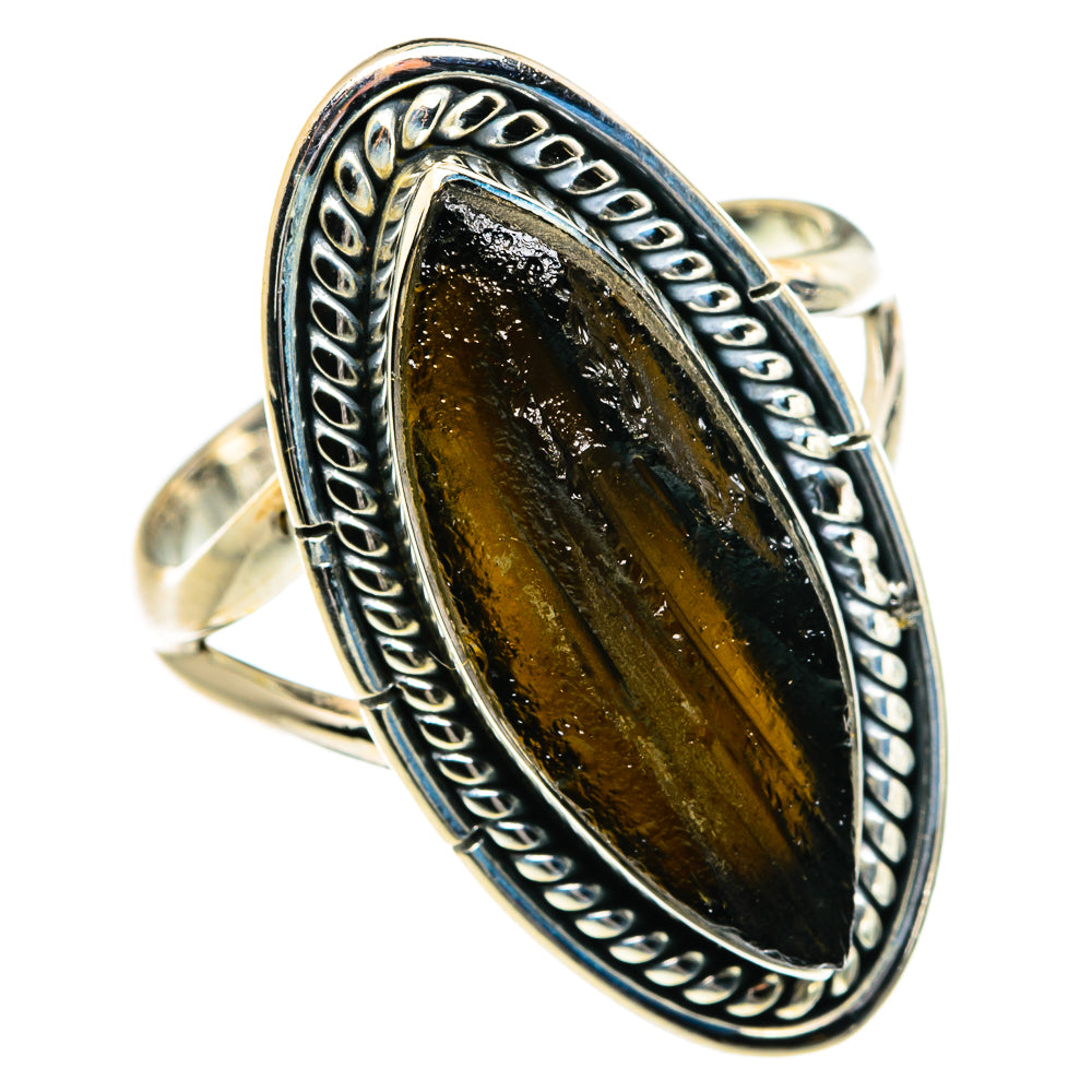 Black Tourmaline Rings handcrafted by Ana Silver Co - RING80133