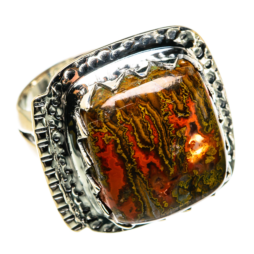 Dinosaur Bone Rings handcrafted by Ana Silver Co - RING80156