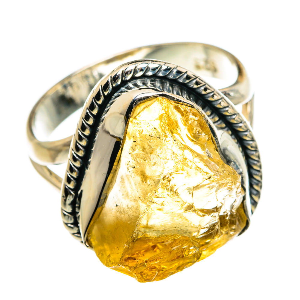 Citrine Rings handcrafted by Ana Silver Co - RING80159