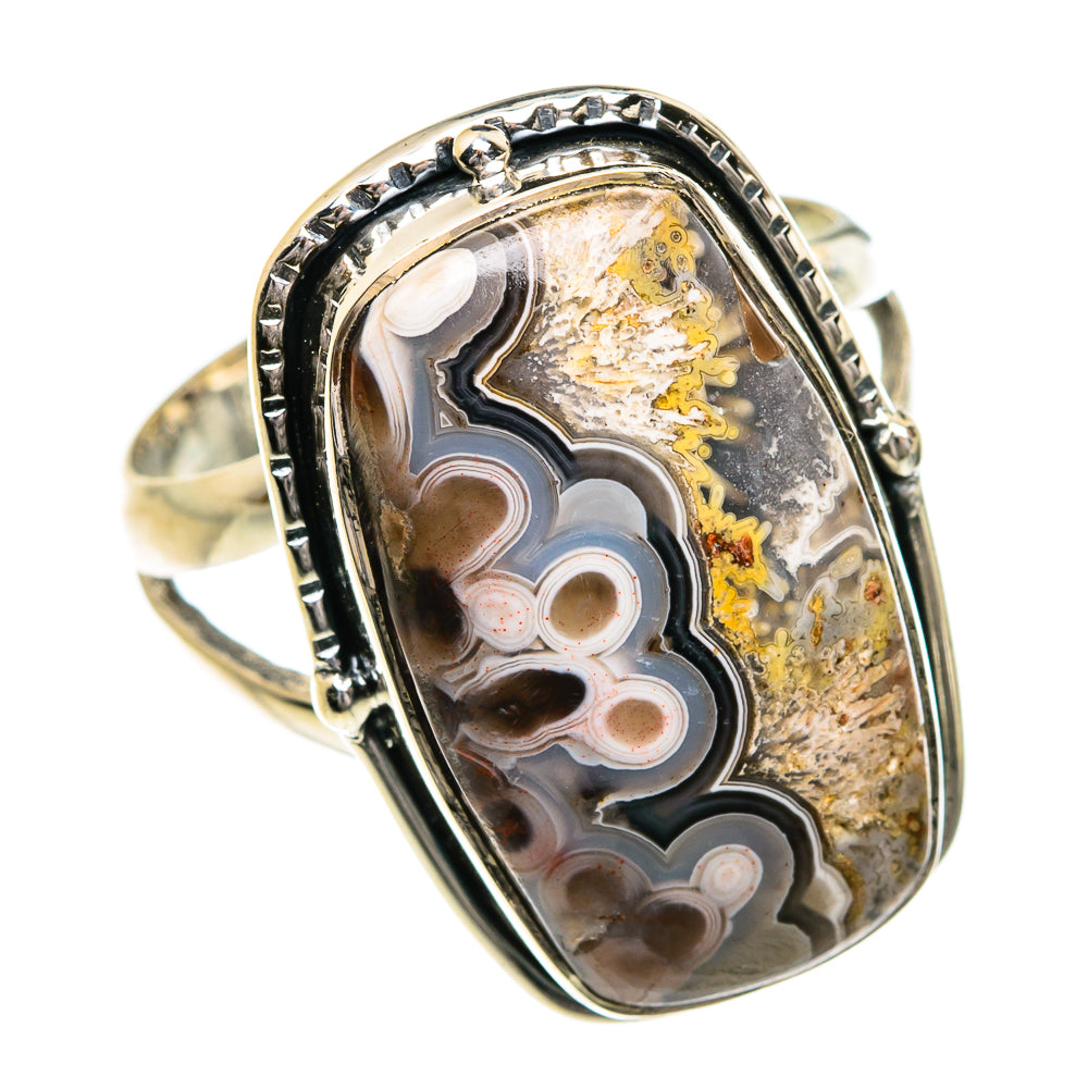 Ocean Jasper Rings handcrafted by Ana Silver Co - RING80183