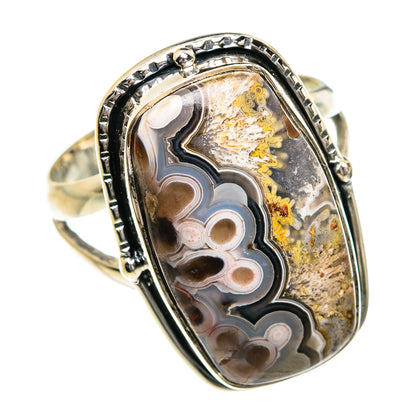 Ocean Jasper Rings handcrafted by Ana Silver Co - RING80183