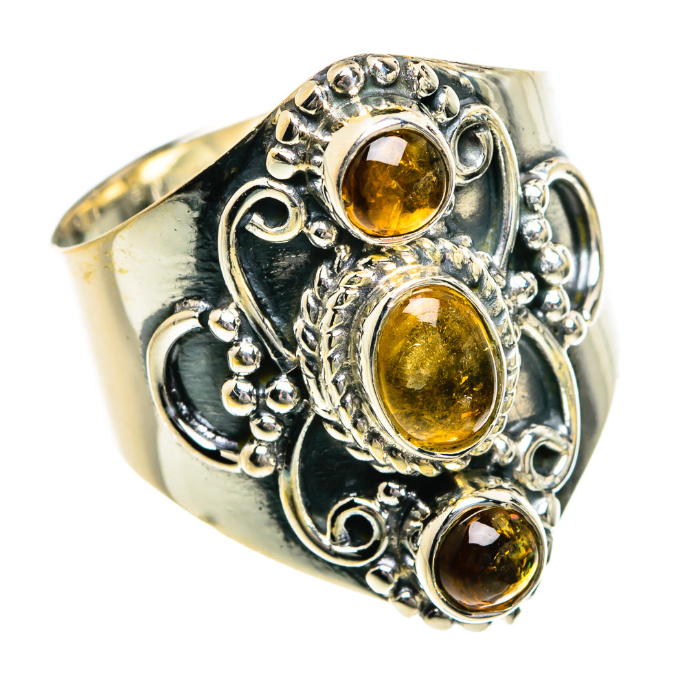 Citrine Rings handcrafted by Ana Silver Co - RING80184
