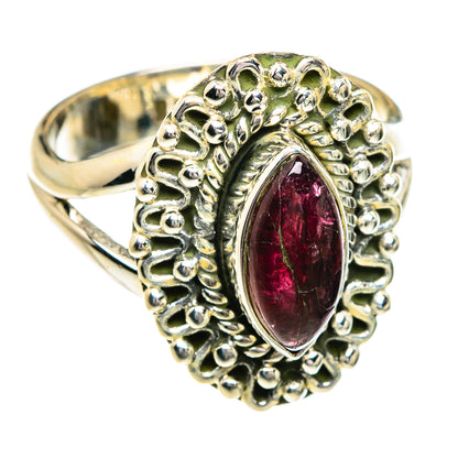 Pink Tourmaline Rings handcrafted by Ana Silver Co - RING80188