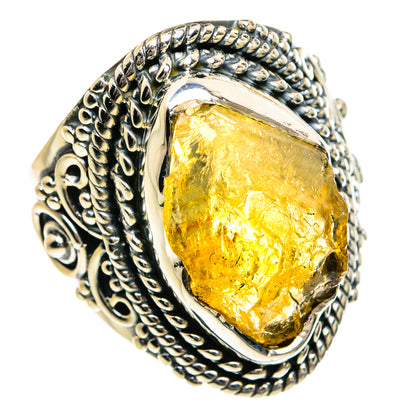 Citrine Rings handcrafted by Ana Silver Co - RING80214