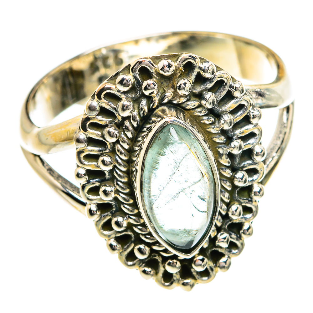Aquamarine Rings handcrafted by Ana Silver Co - RING80249