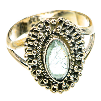 Aquamarine Rings handcrafted by Ana Silver Co - RING80249