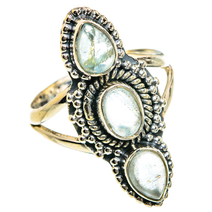 Aquamarine Rings handcrafted by Ana Silver Co - RING80250