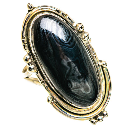 Psilomelane Rings handcrafted by Ana Silver Co - RING80265