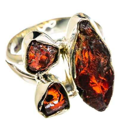 Garnet Rings handcrafted by Ana Silver Co - RING80289
