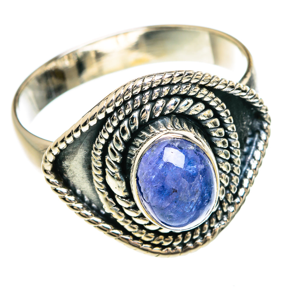 Tanzanite Rings handcrafted by Ana Silver Co - RING80292