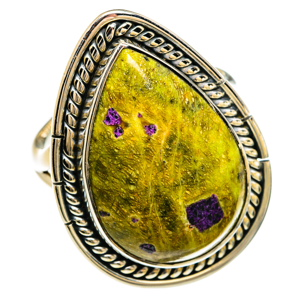 Atlantisite Rings handcrafted by Ana Silver Co - RING80304 - Photo 2