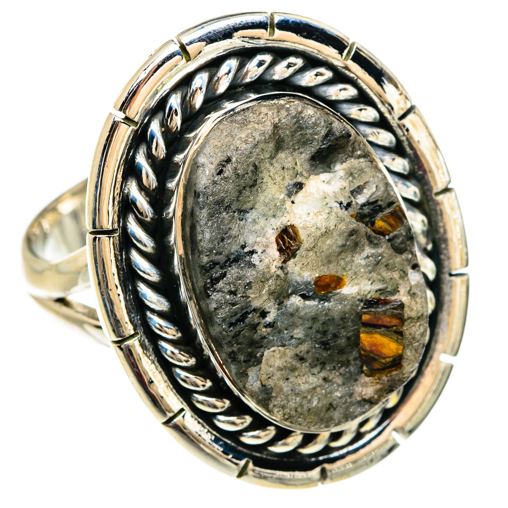 Astrophyllite Rings handcrafted by Ana Silver Co - RING80317 - Photo 2