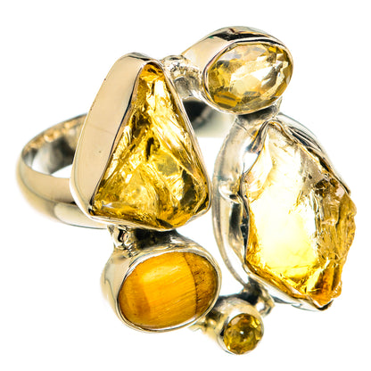 Citrine Rings handcrafted by Ana Silver Co - RING80319