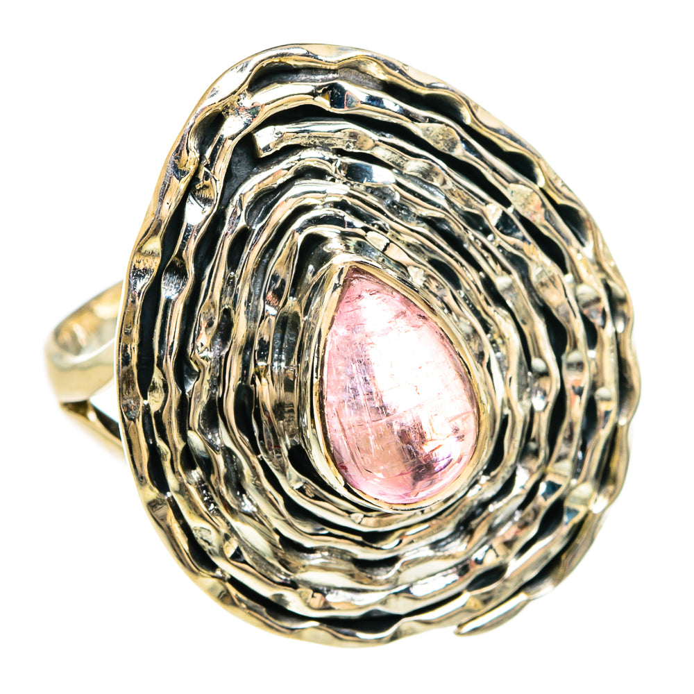 Pink Tourmaline Rings handcrafted by Ana Silver Co - RING80320