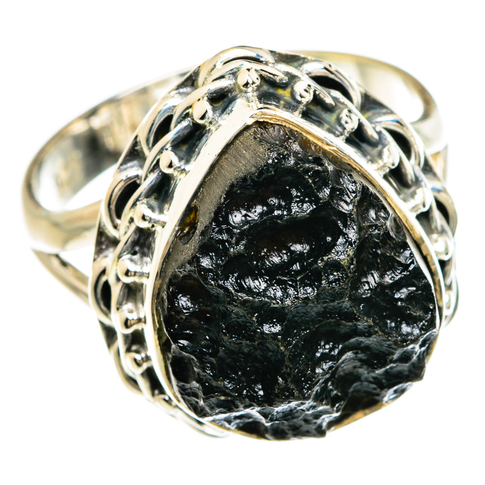 Tektite Rings handcrafted by Ana Silver Co - RING80326