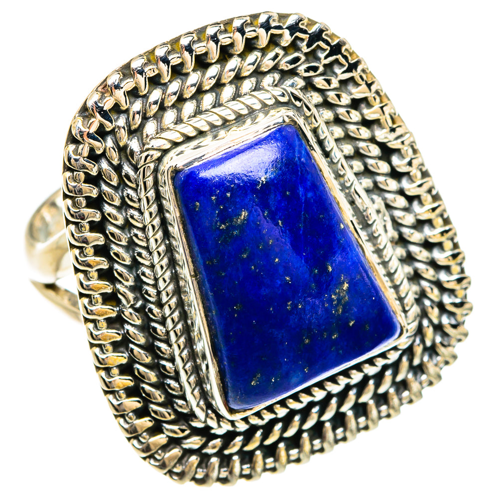 Lapis Lazuli Rings handcrafted by Ana Silver Co - RING80332