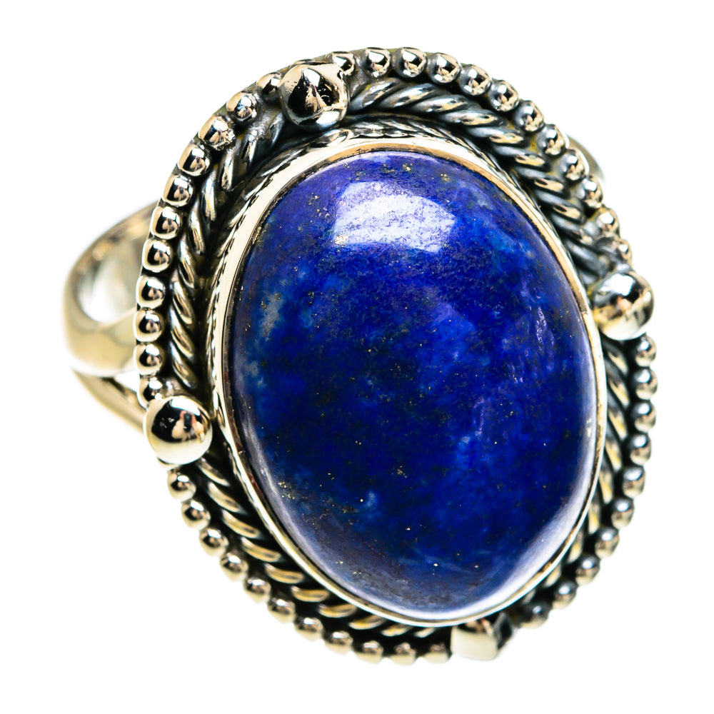 Lapis Lazuli Rings handcrafted by Ana Silver Co - RING80337