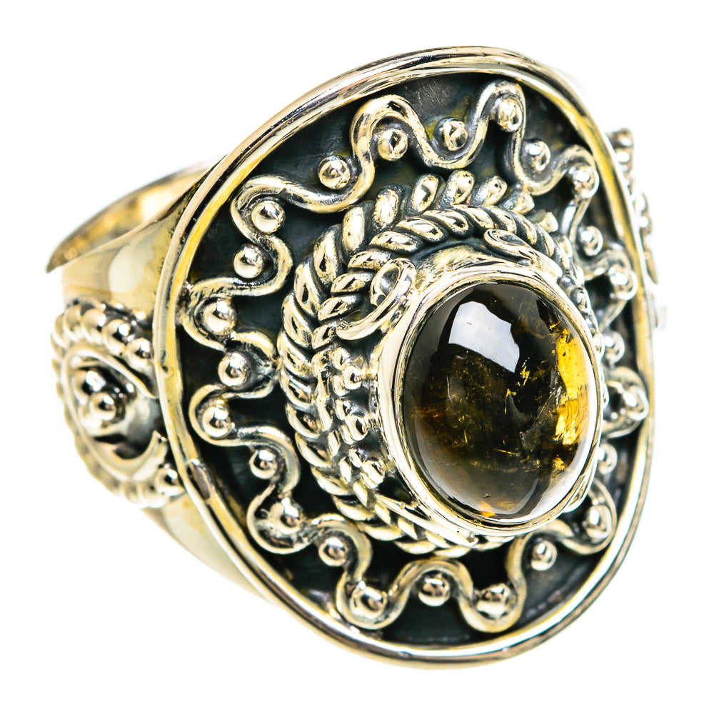 Smoky Quartz Rings handcrafted by Ana Silver Co - RING80344