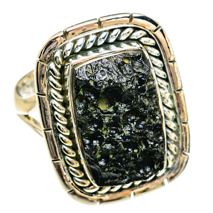 Tektite Rings handcrafted by Ana Silver Co - RING80352