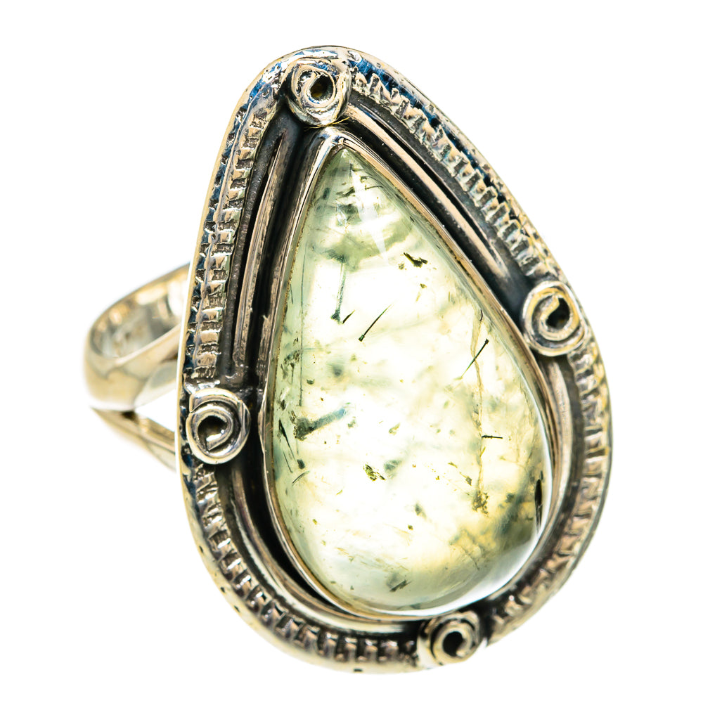 Prehnite Rings handcrafted by Ana Silver Co - RING80367