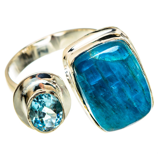 Chrysocolla Rings handcrafted by Ana Silver Co - RING80412