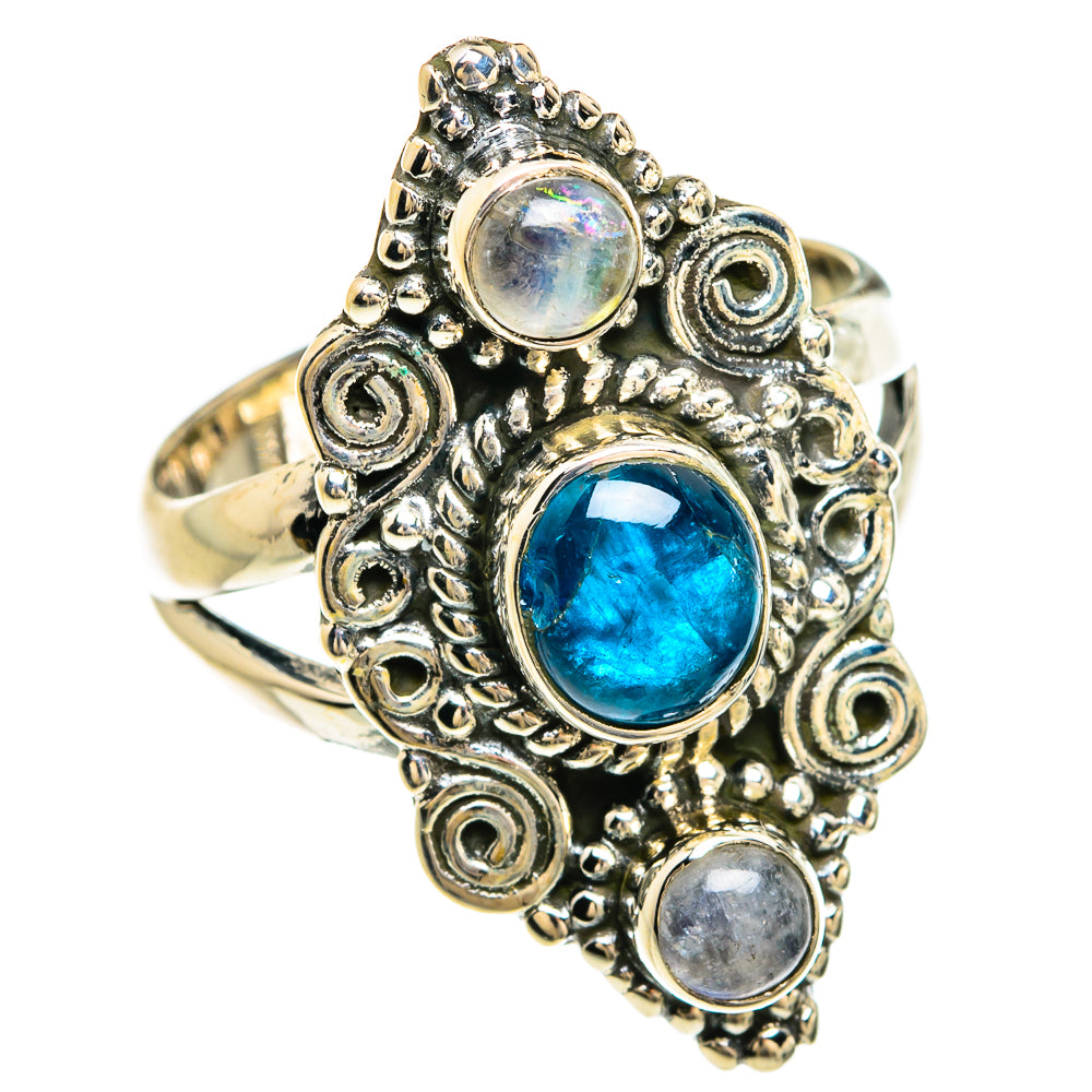 Apatite Rings handcrafted by Ana Silver Co - RING80417