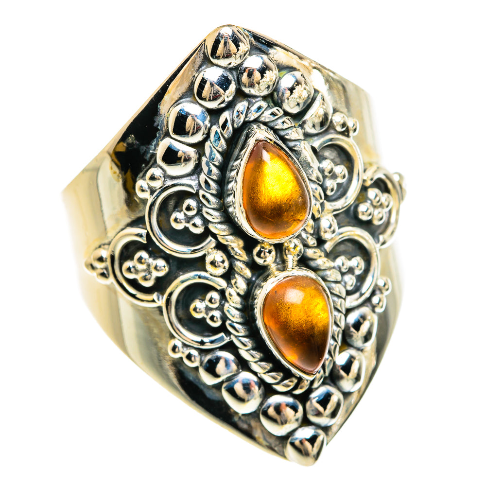 Carnelian Rings handcrafted by Ana Silver Co - RING80425