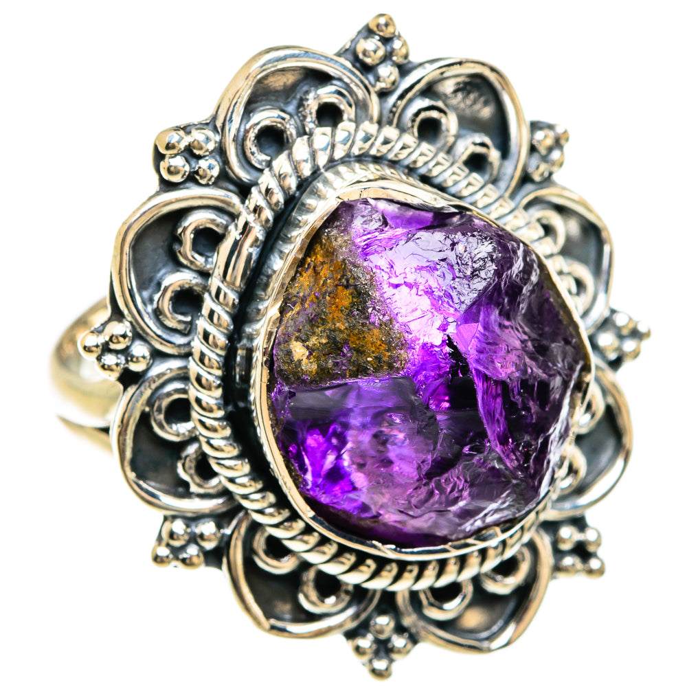 Amethyst Rings handcrafted by Ana Silver Co - RING80429