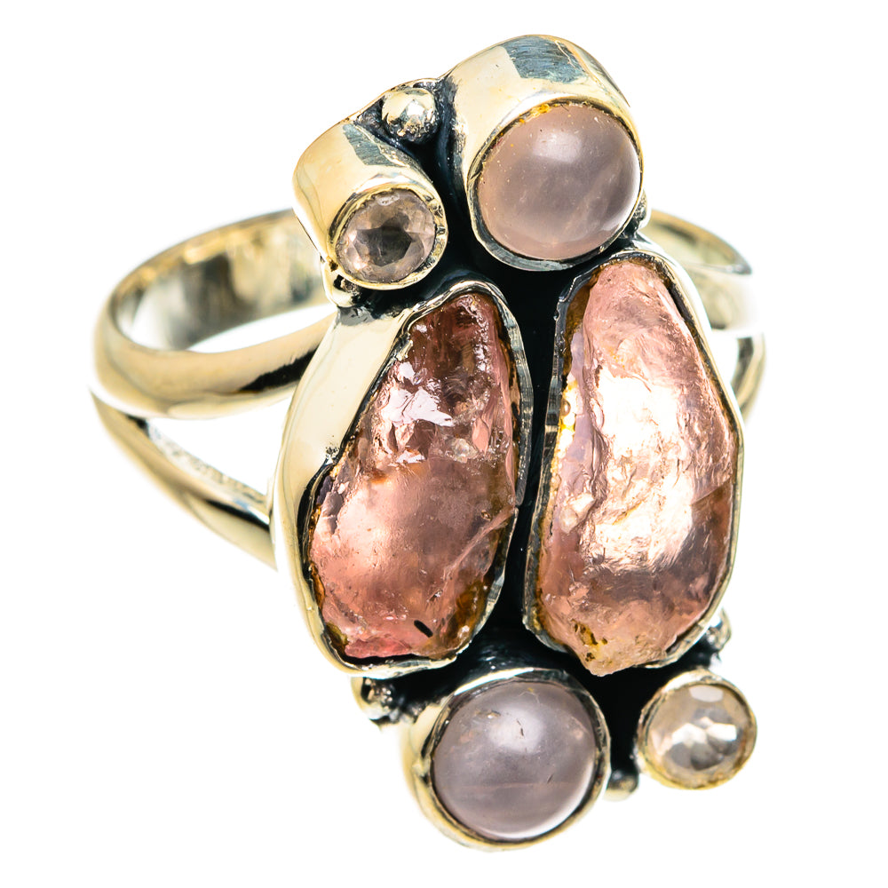 Pink Tourmaline Rings handcrafted by Ana Silver Co - RING80473