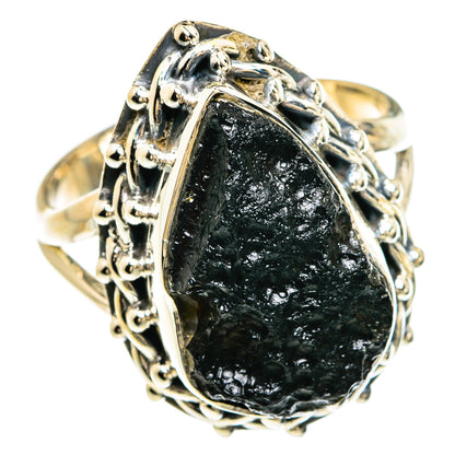 Tektite Rings handcrafted by Ana Silver Co - RING80478 - Photo 2